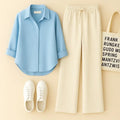 NK Luxe Co-Ord Set – Aqua & Skin