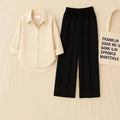 NK Co-Ord Set – Off White & Black
