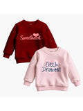 Kids Sweatshirts ( Pack Of 2) Sweet, Little
