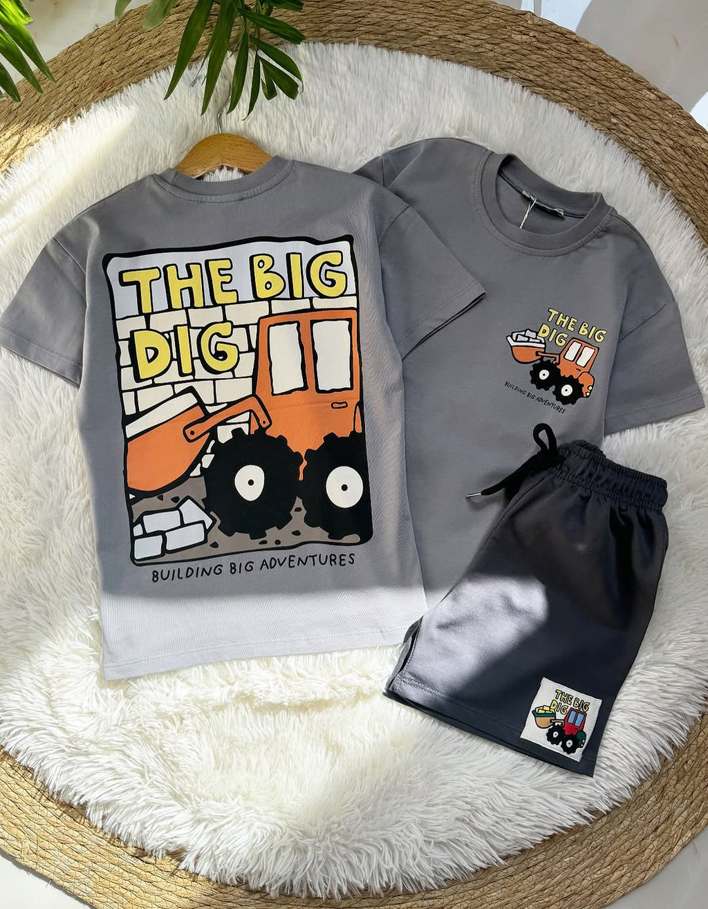 Grey Big Dig Kids Set
