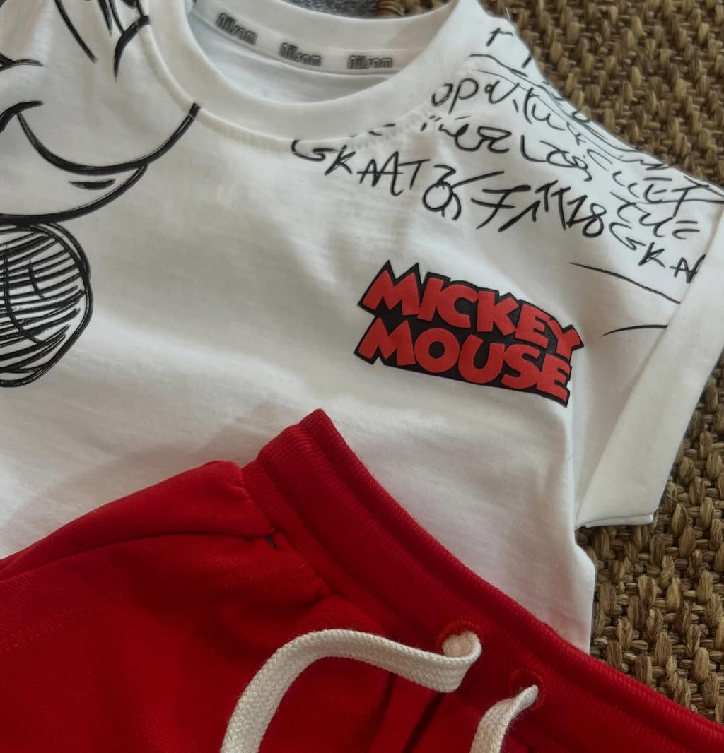 White and Red Kids Set