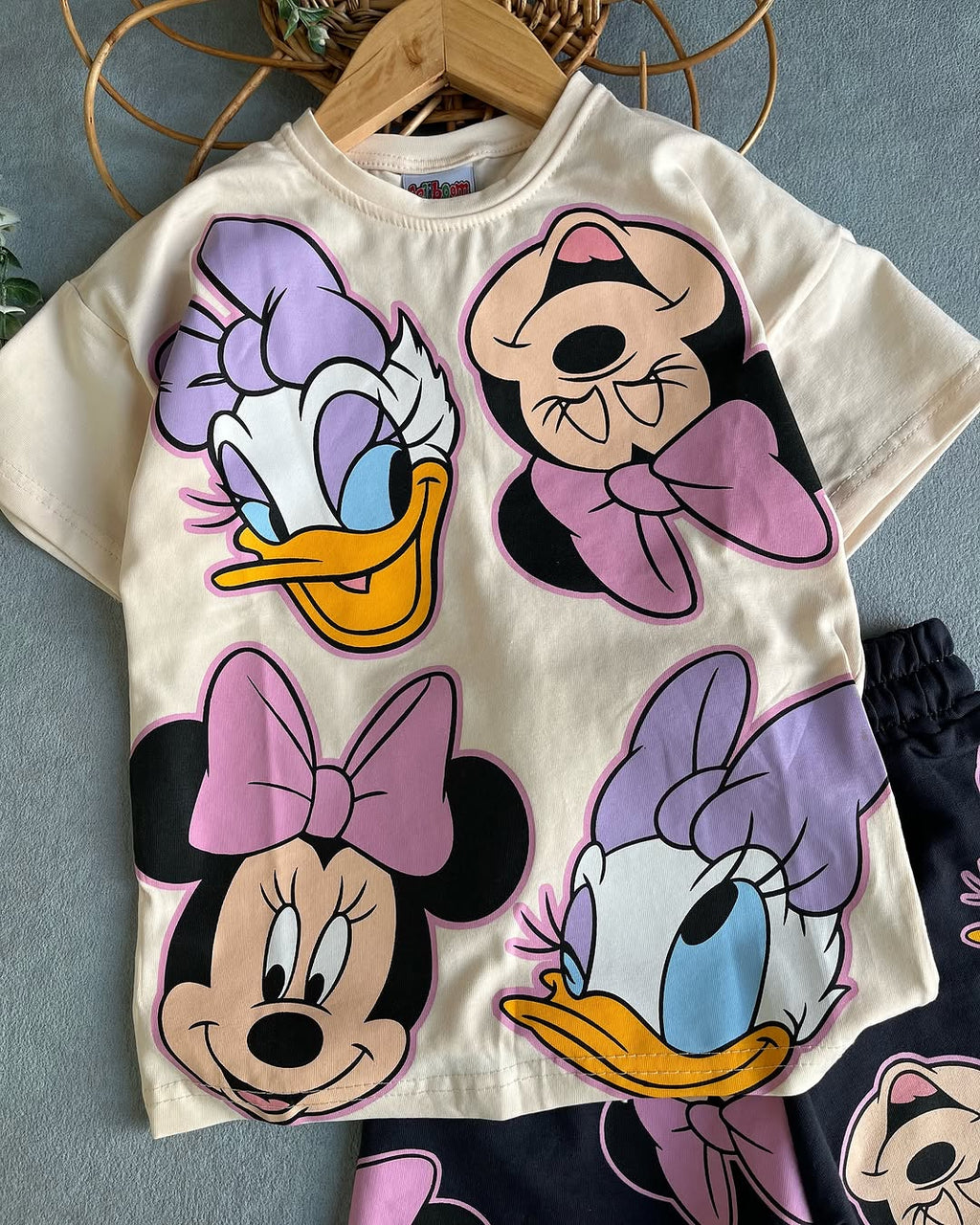 White and Black Mickey Kids Set