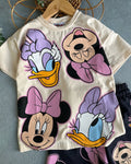 White and Black Mickey Kids Set