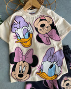 White and Black Mickey Kids Set