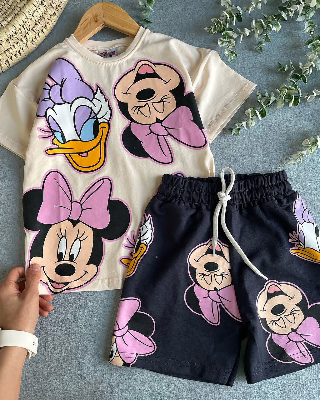 White and Black Mickey Kids Set