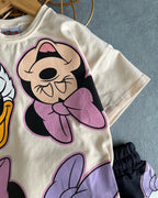 White and Black Mickey Kids Set