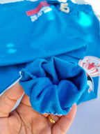 Blue Spider Trouser Set