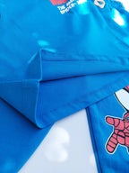 Blue Spider Trouser Set