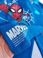 Blue Spider Trouser Set