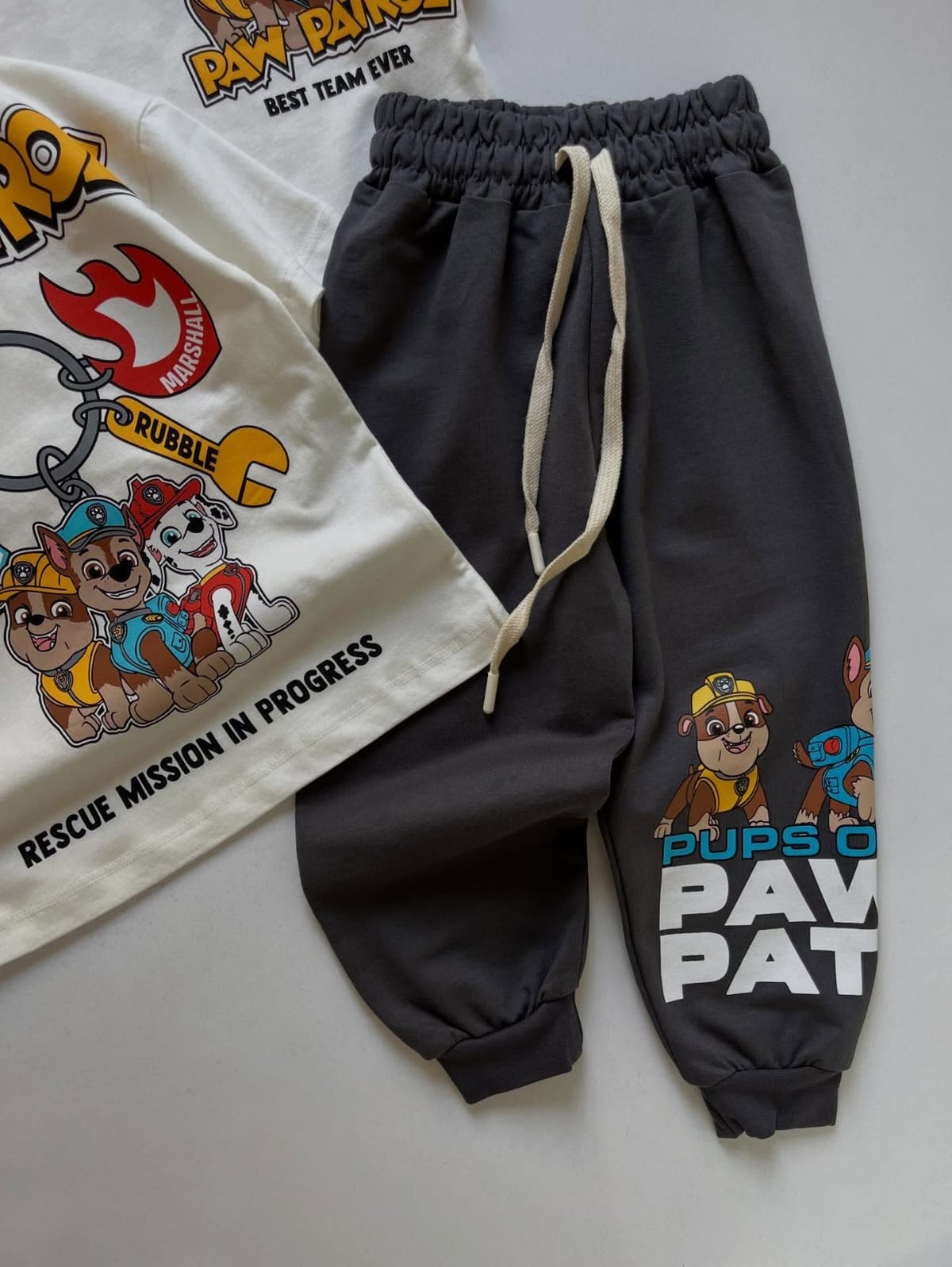 White Paw Patrol Trouser Set
