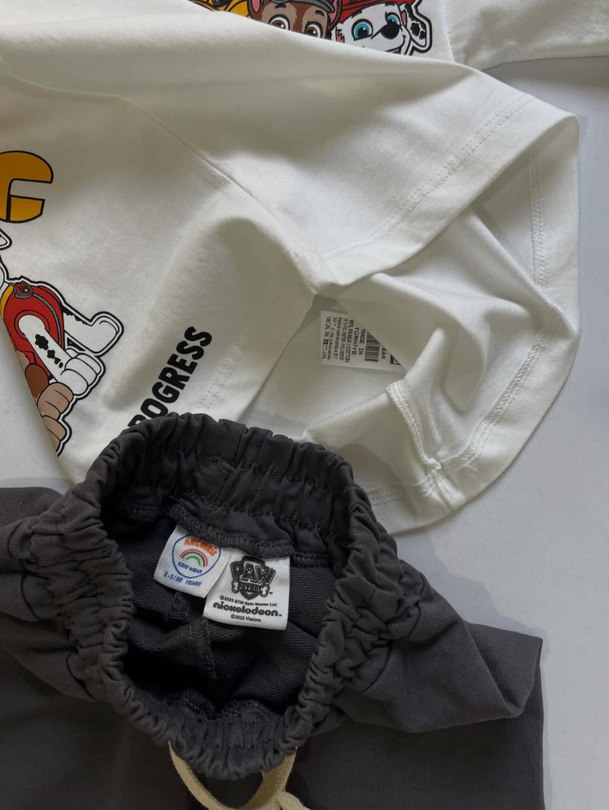 White Paw Patrol Trouser Set