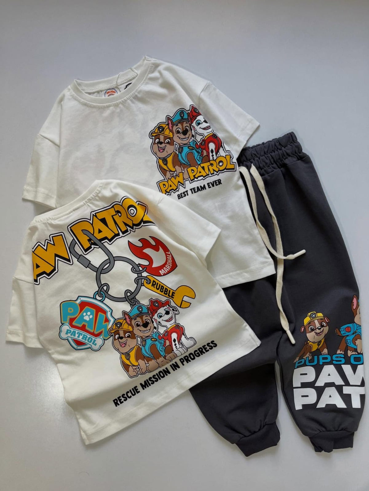White Paw Patrol Trouser Set