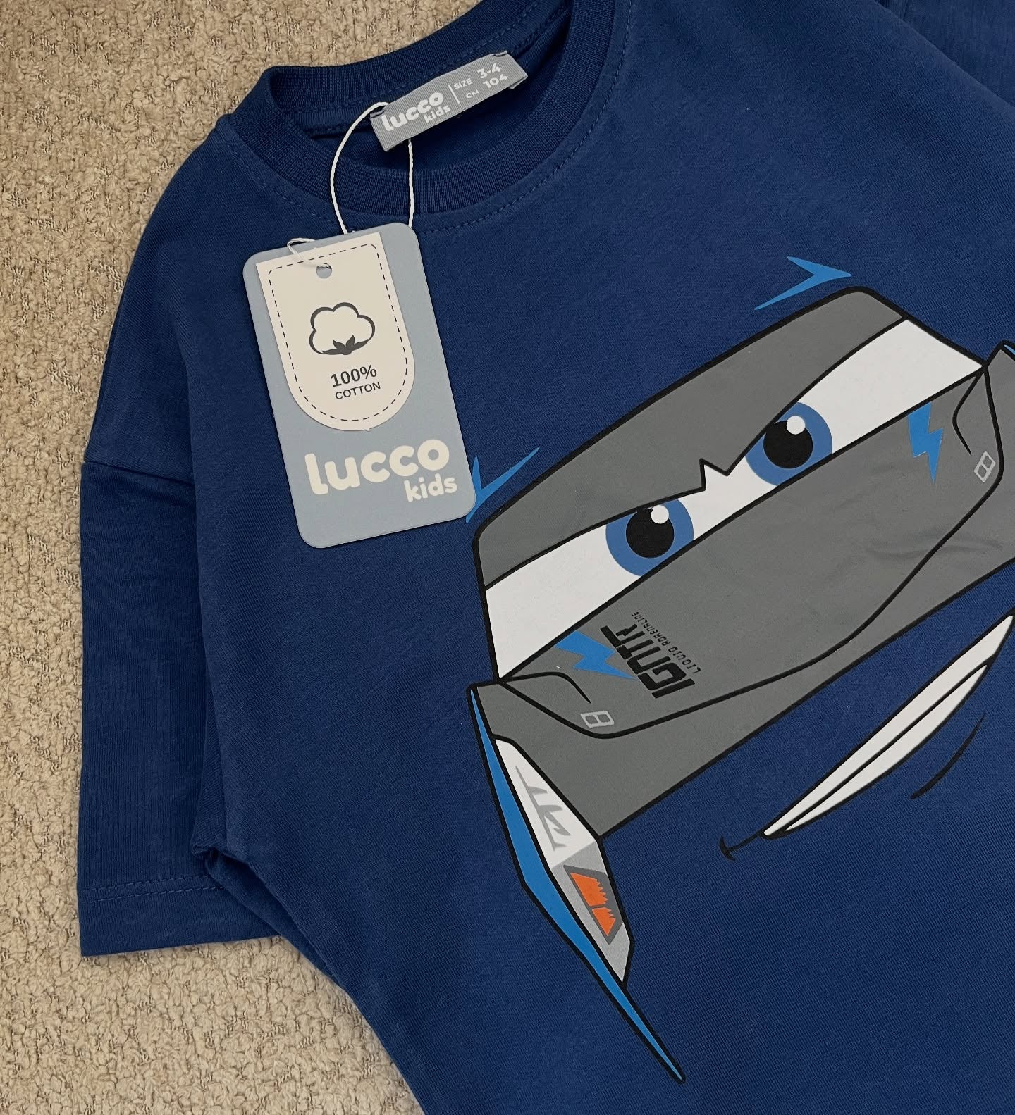Blue Cars Kids Set