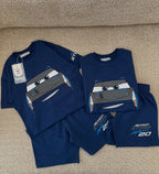 Blue Cars Kids Set