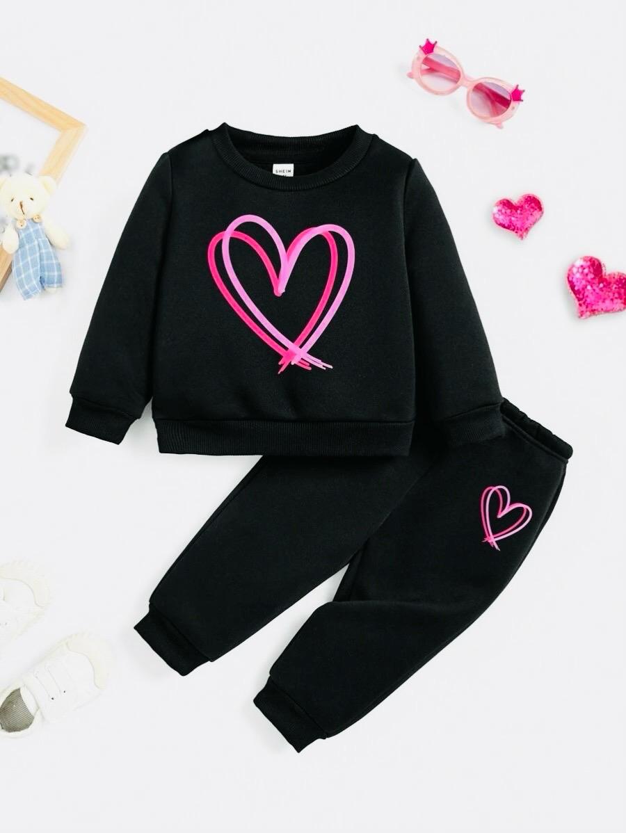 Black Heart Kids Tracksuit