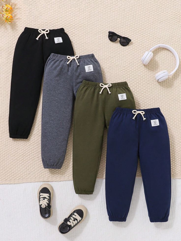 Kids Grip Sweatpant ( Pack Of 4 )