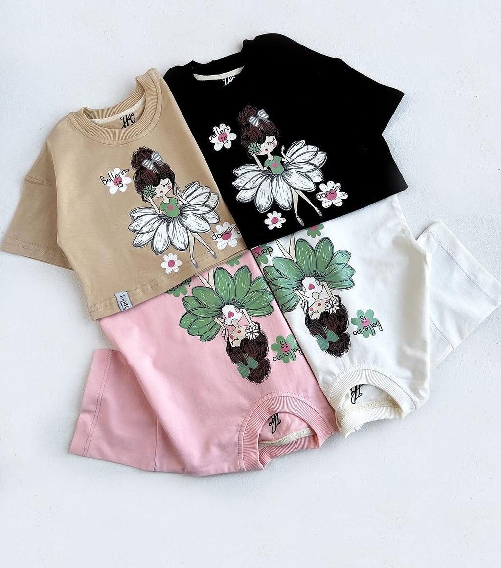 Girl Flower Summer Set