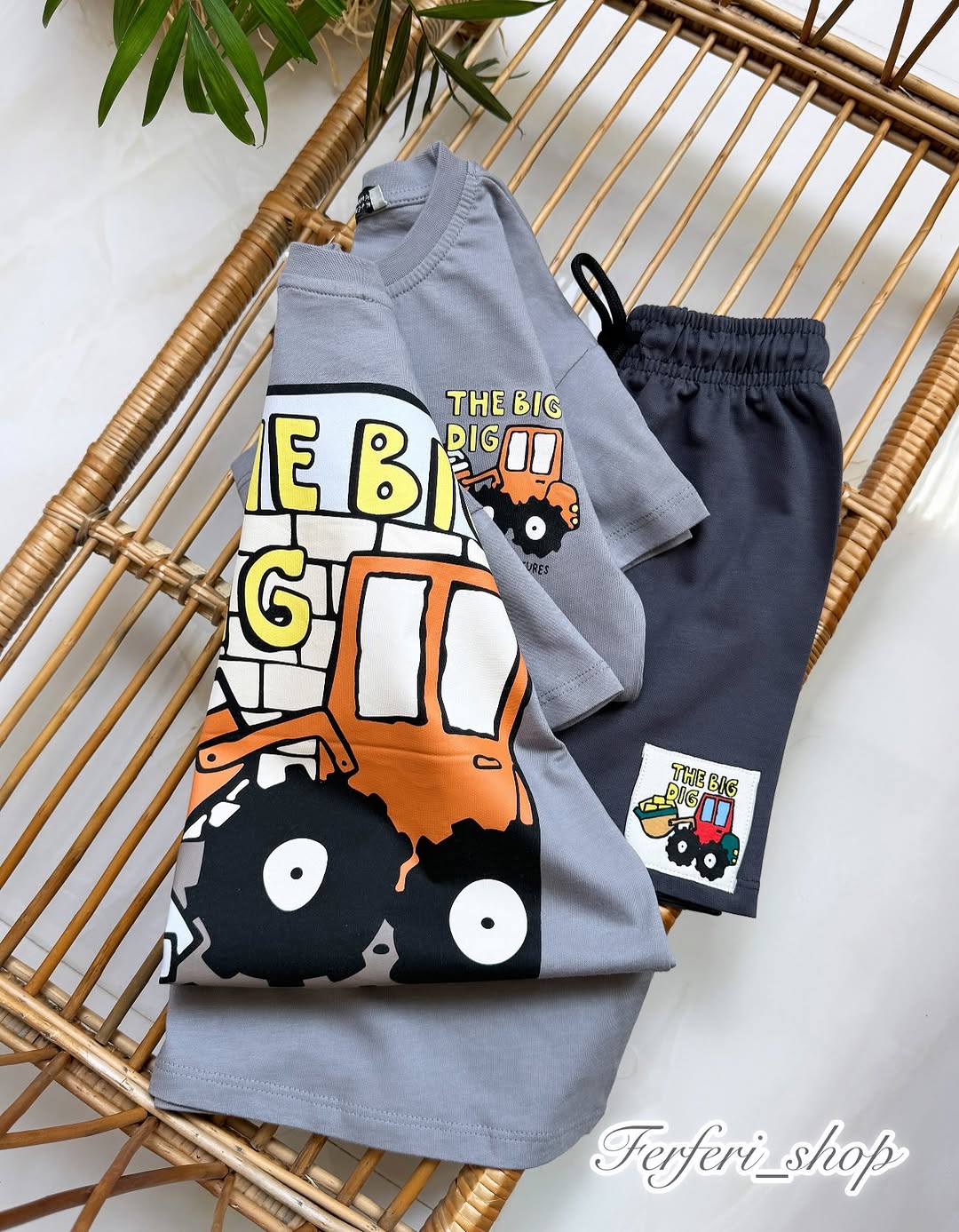 Grey Big Dig Kids Set