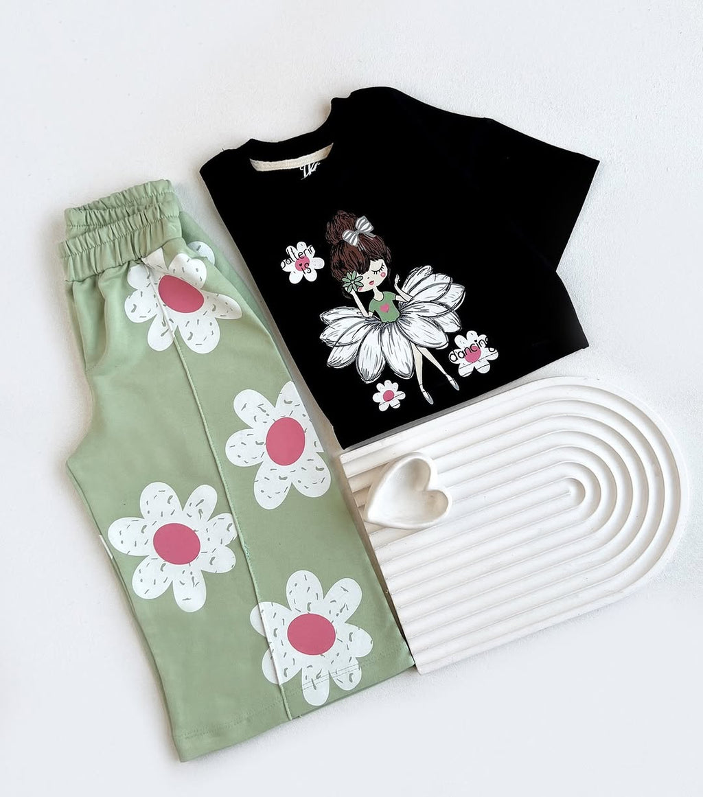 Girl Flower Summer Set