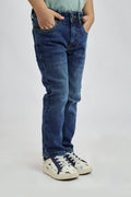 Dark Blue Denim Jeans for Kids