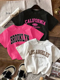 Kids Tees( Pack Of 3) California, Brooklyn, Los Angeles