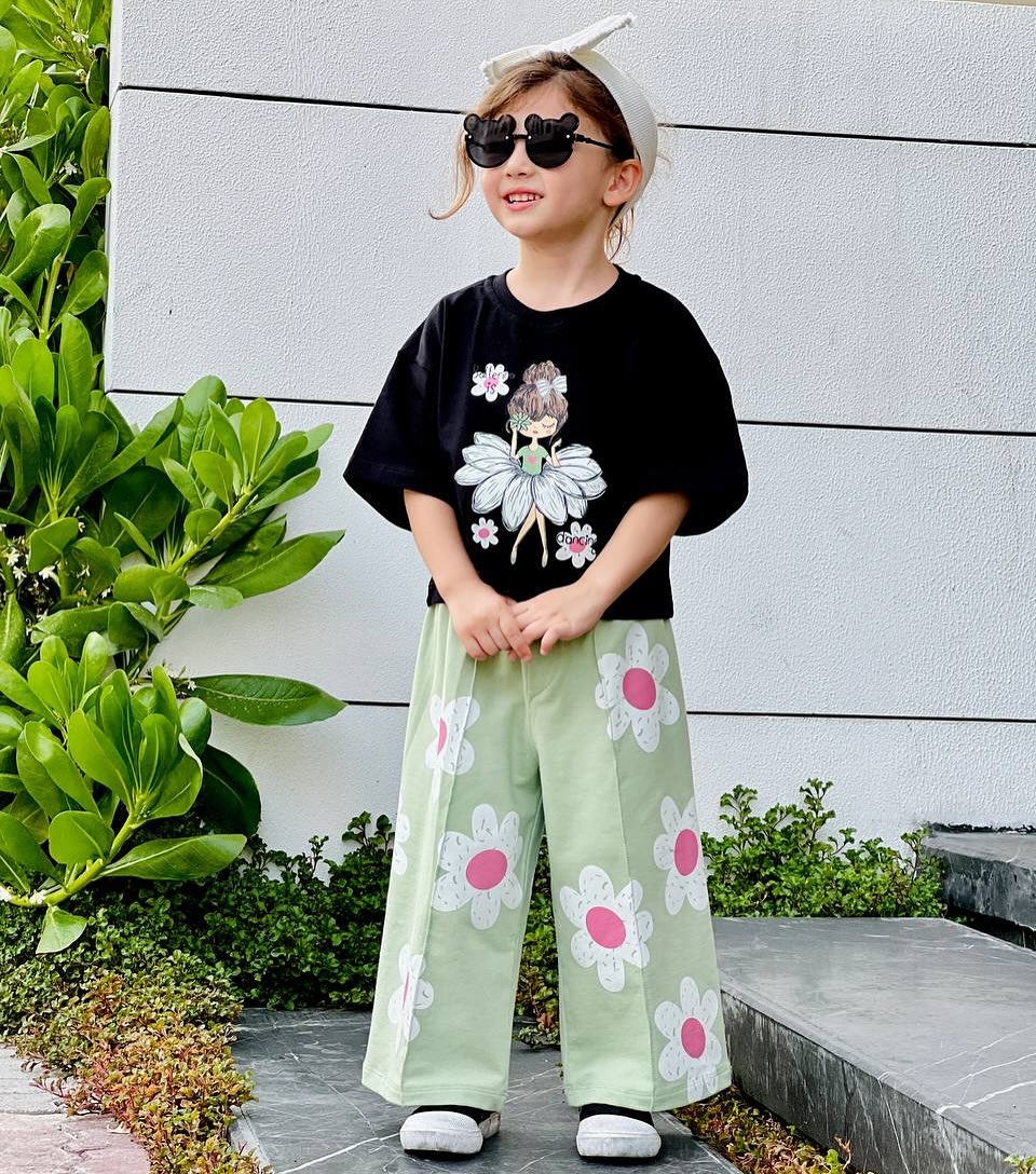 Girl Flower Summer Set