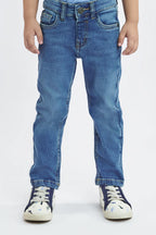 Ice Blue Denim Jeans for Kids
