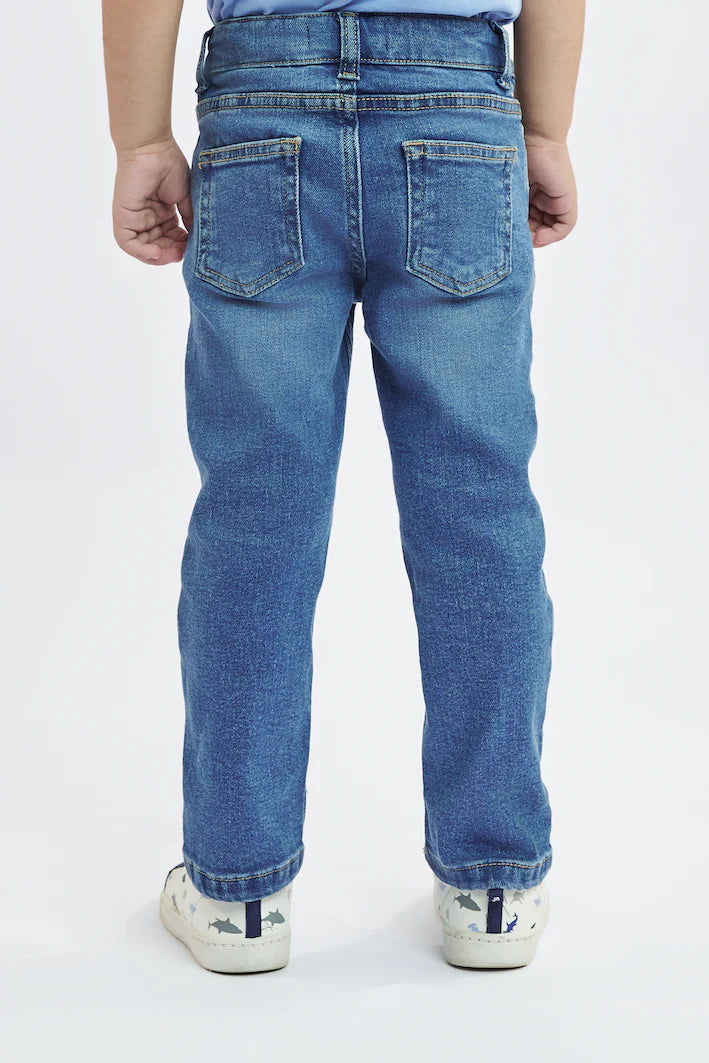 Ice Blue Denim Jeans for Kids