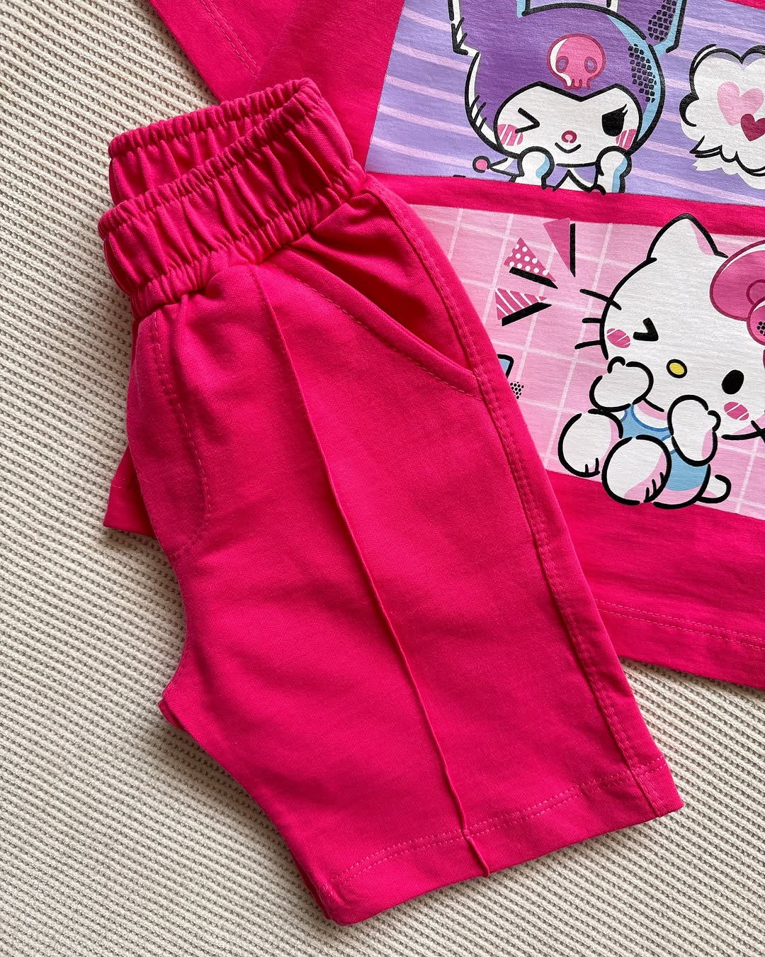 Pink Kuromi Kids Set