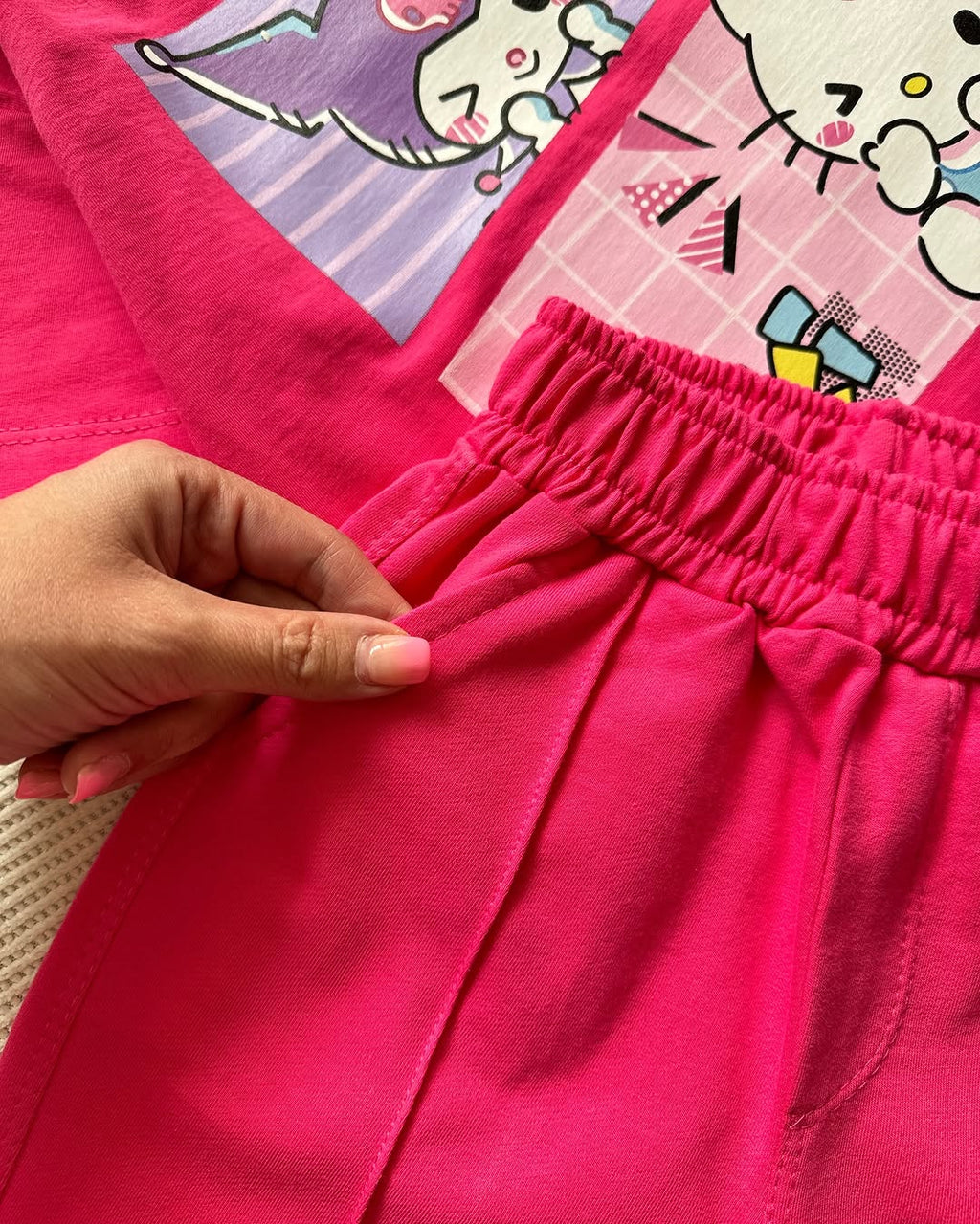 Pink Kuromi Kids Set