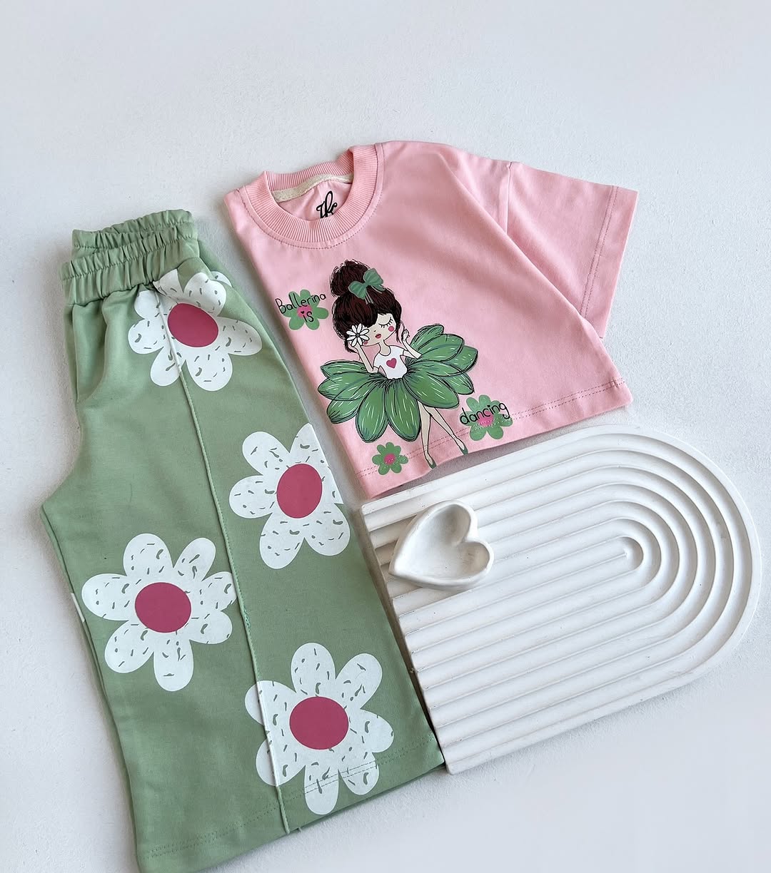Girl Flower Summer Set