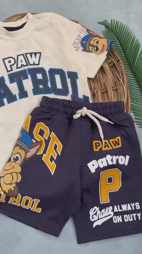 White and Blue Paw patrol Kids Set