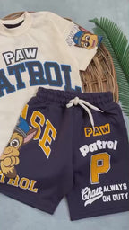 White and Blue Paw patrol Kids Set