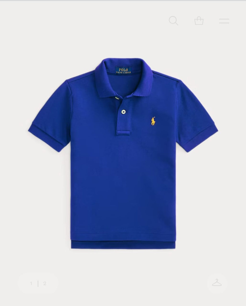 Kids US Mesh Polo Shirt