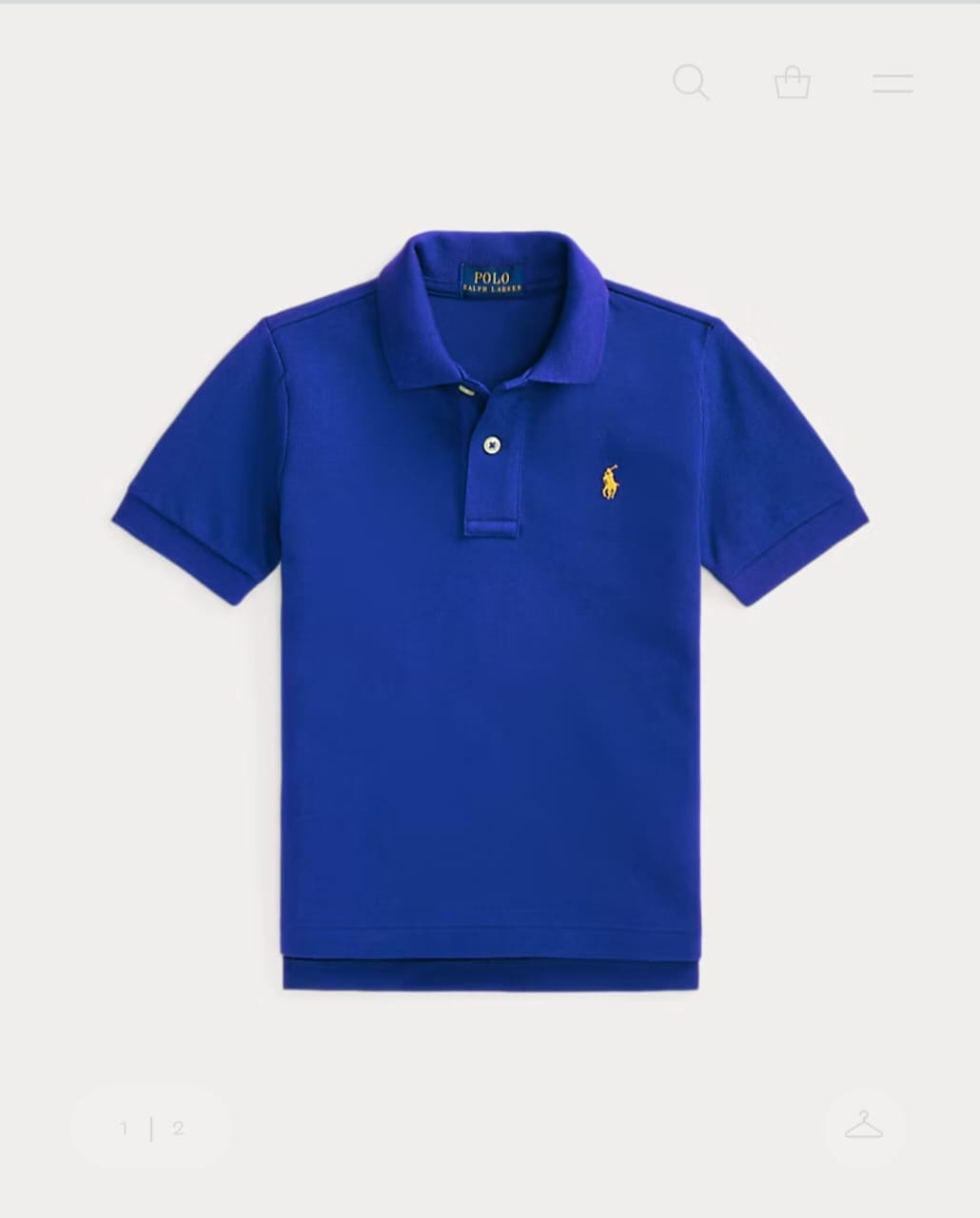Kids US Mesh Polo Shirt