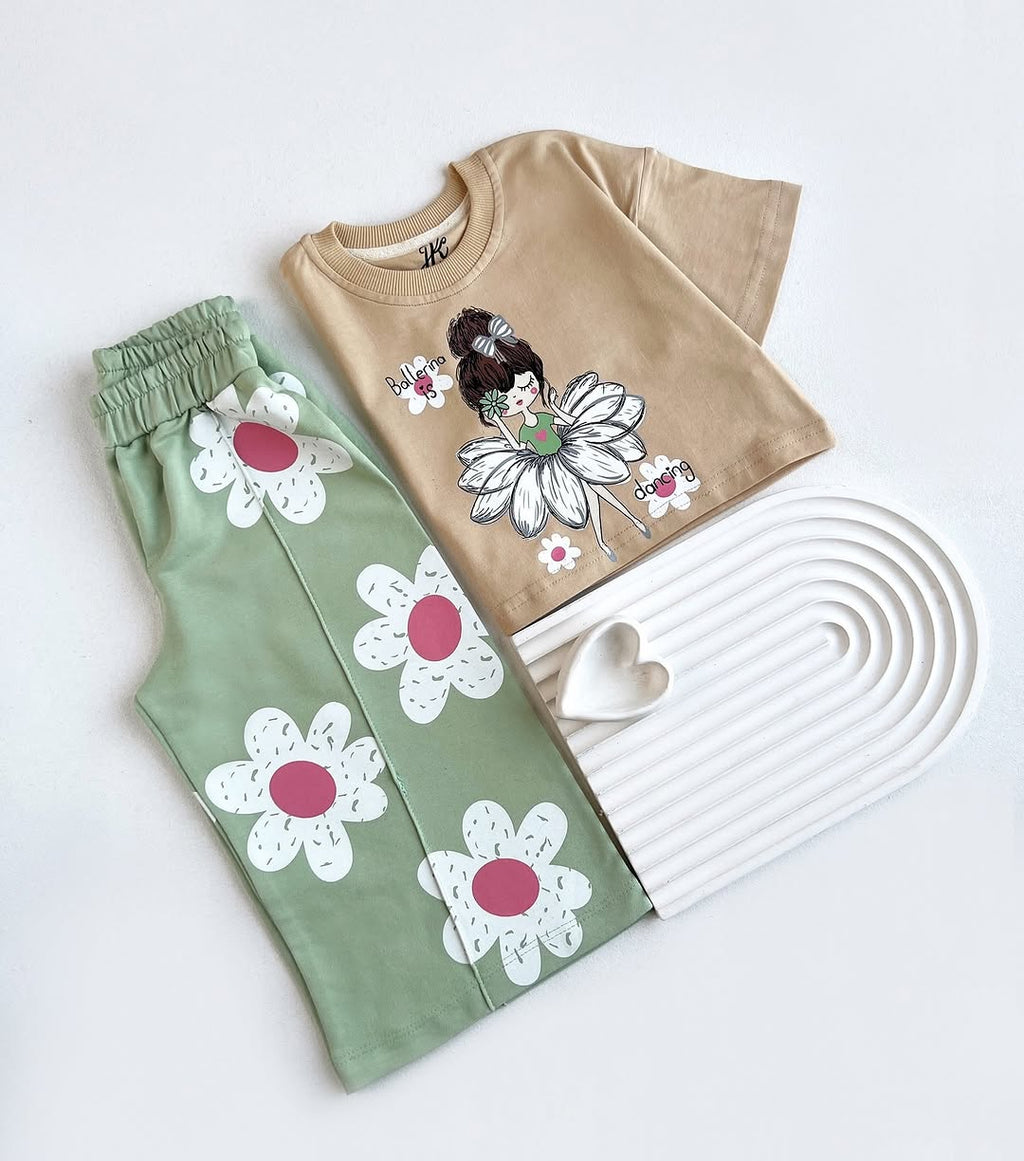 Girl Flower Summer Set