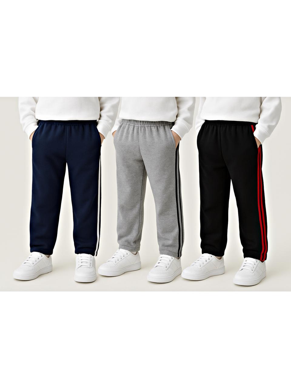 Kids Strip Trouser (Pack Of 3)