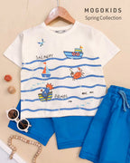 White Sail Away Kids Set