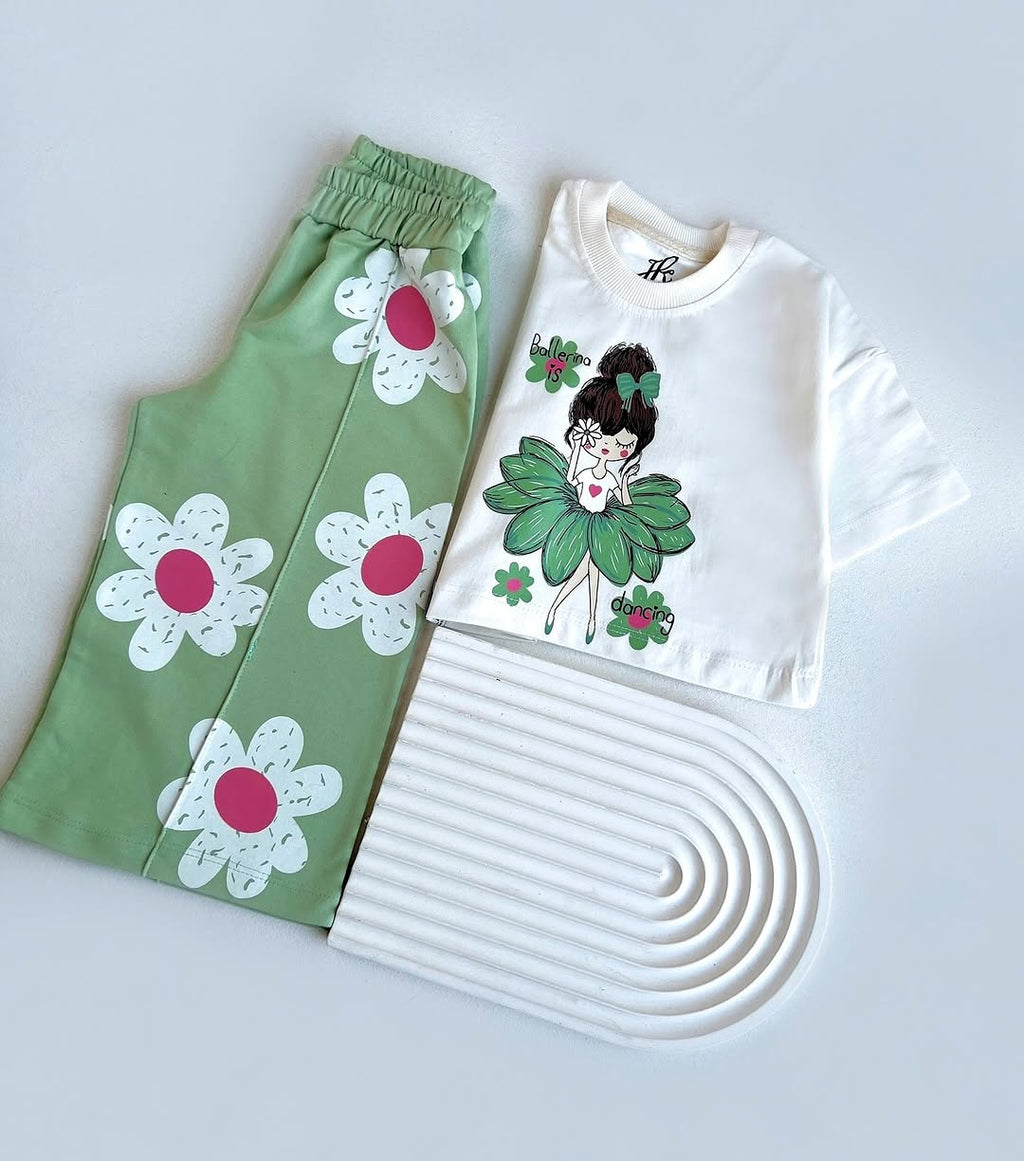 Girl Flower Summer Set